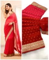 Brahmashatra 01 Goli By Aab Georgette Designer Saree Wholesalers In Delhi